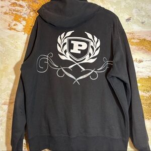 Y2K Vintage Phat Farm Black Jacket with White Logo